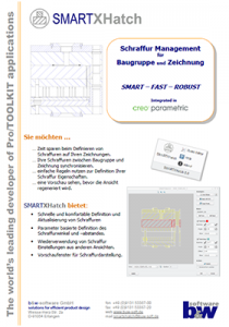 SMARTXHatch - Simplification Of X-hatches In Creo Parametric