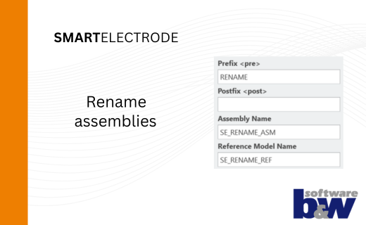 Rename Assemblies in SMARTElectrode