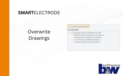 Overwrite Existing Drawings in SMARTElectrode