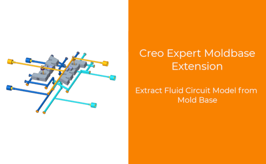 Erweiterung der Funktion zum Erzeugen der Kühlkreislaufmodelle in Expert Moldbase Extension